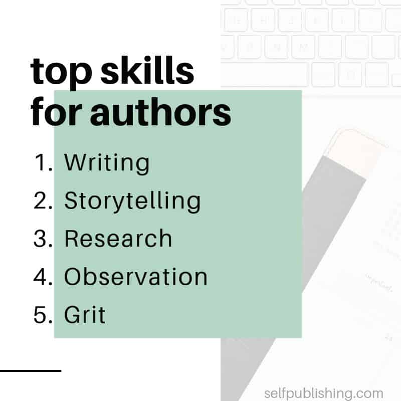 Skills Needed to Become an Author