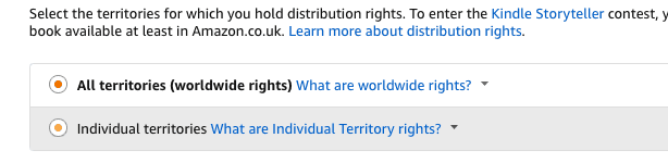 amazon publishing territory rights