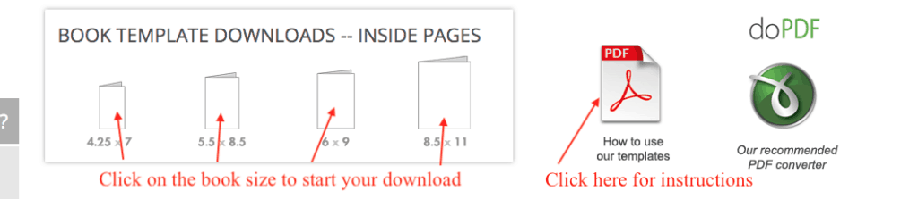 Ms Word Book Template Free from selfpublishing.com