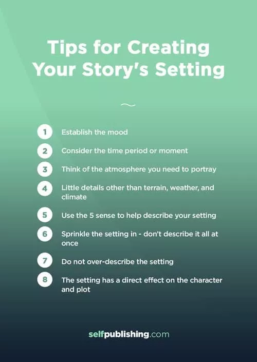 setting of a story tips