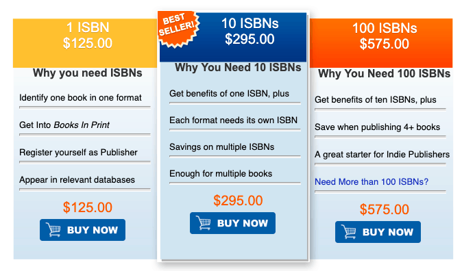 ingramspark isbn