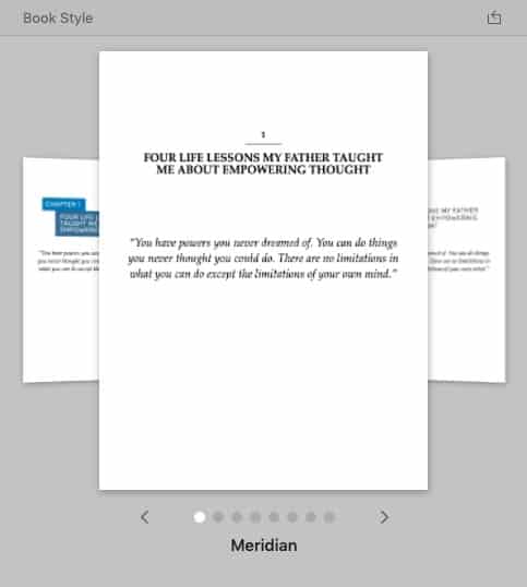 Vellum Software Review: Template Styles