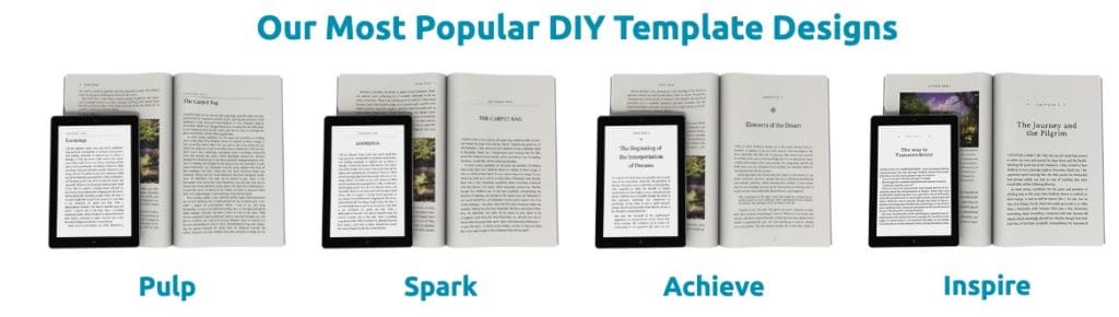 The Book Designer Diy Book Template Designs