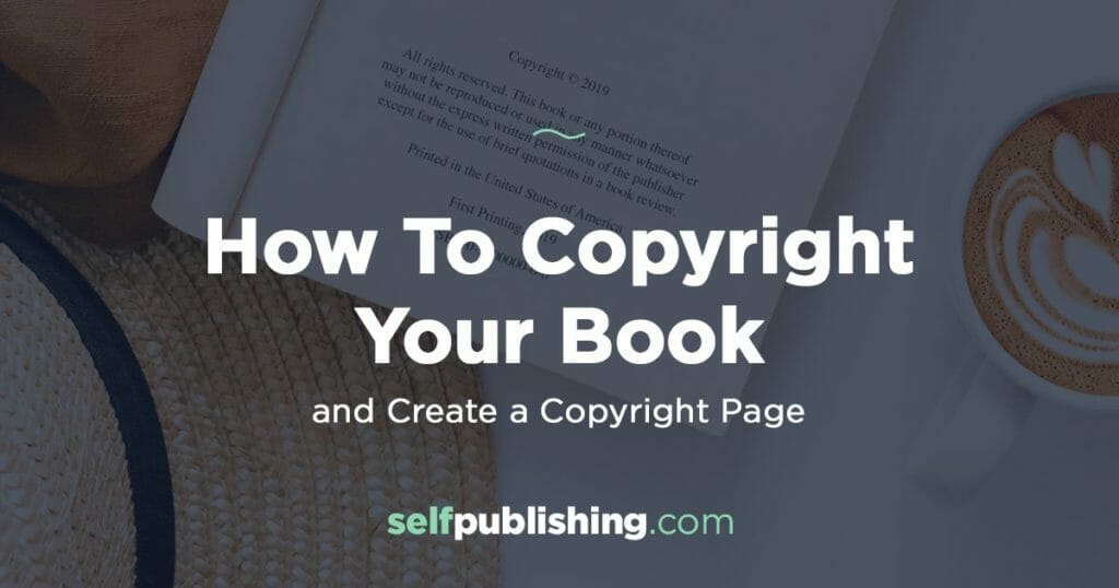 how to copyright a book