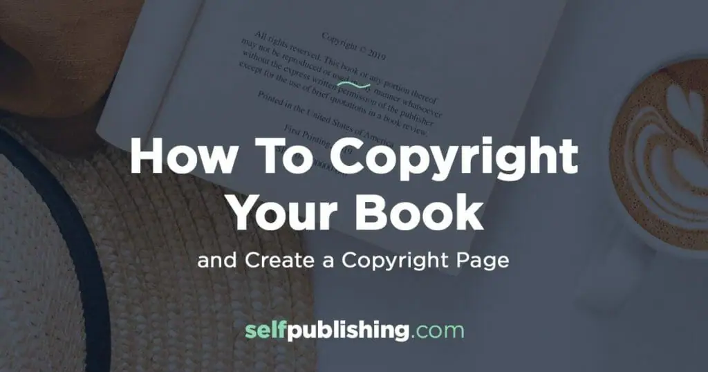 how to copyright a book