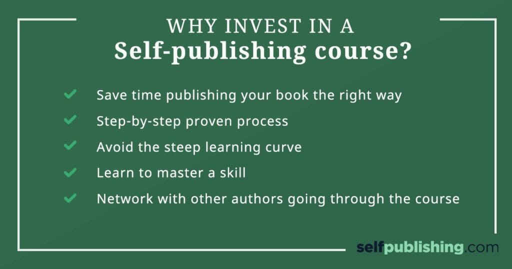 Self-Publishing Course Benefits