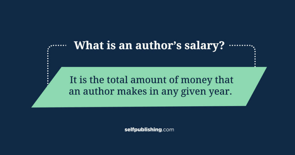 Quote Box About Author Salary Stating What Is An Author'S Salary? It Is The Total Amount Of Money That An Author Makes In Any Given Year.