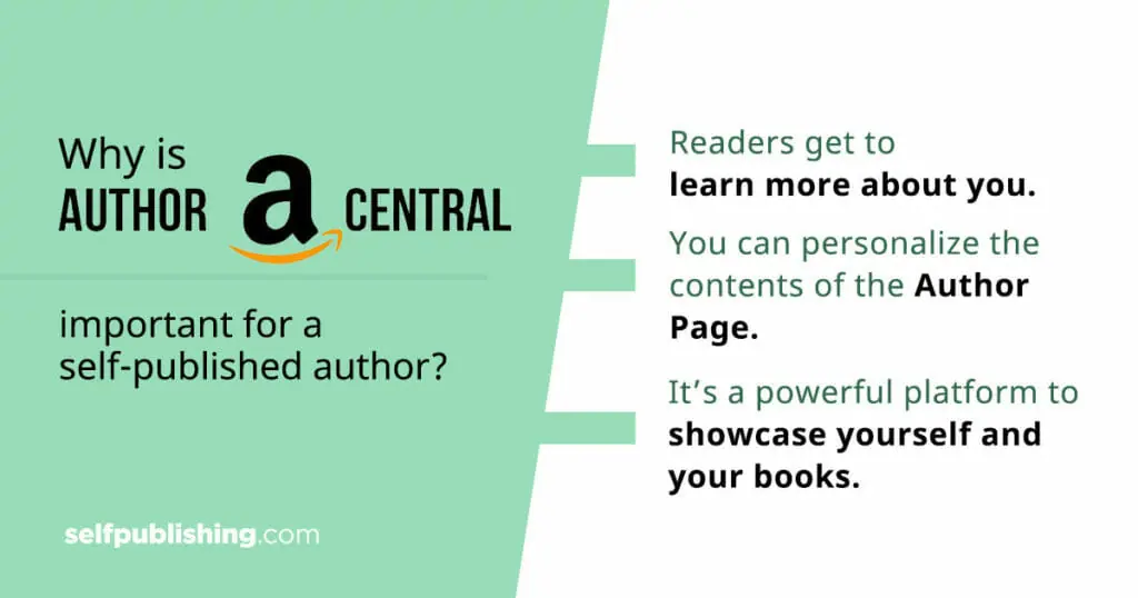 why is amazon author central important