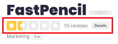 fastpencil yelp review