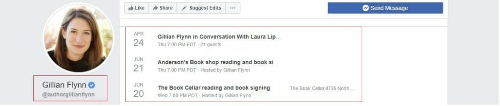 Facebook Social Media For Authors
