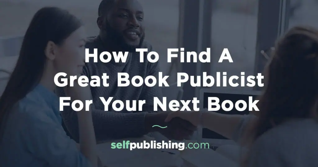 how to find a book publicist cover image