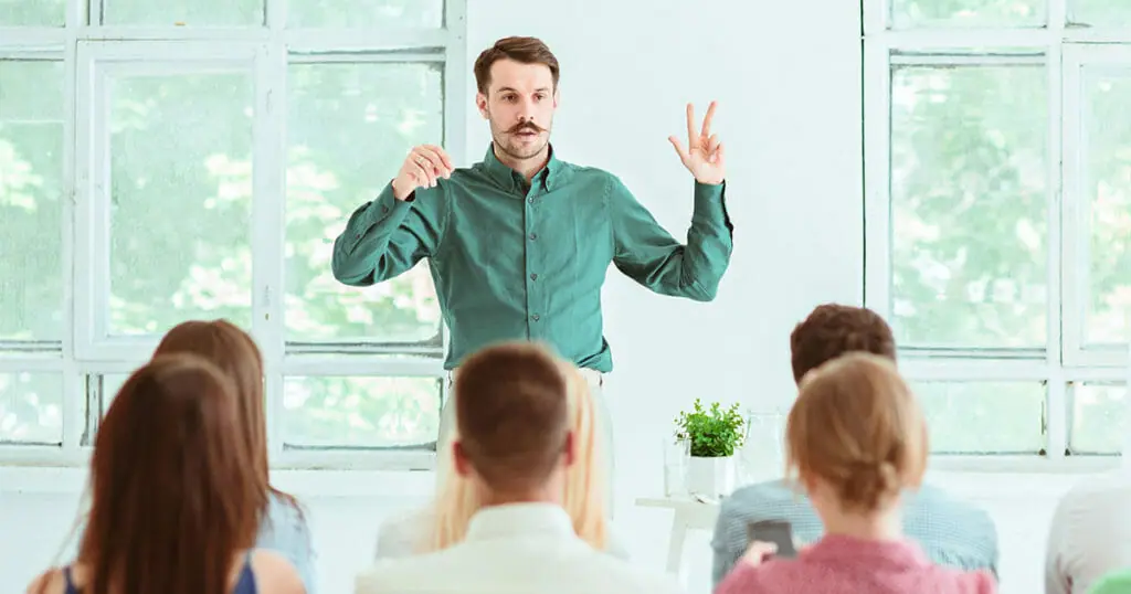 how to turn a book into a speech example speaker
