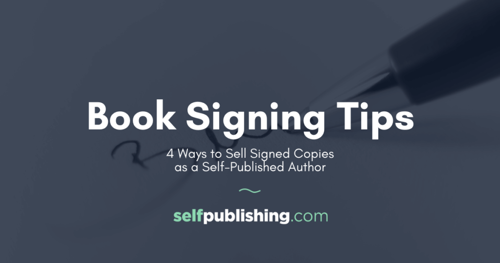 Book Signing Tips
