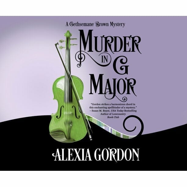 cover of murder in g major by alexia gordon