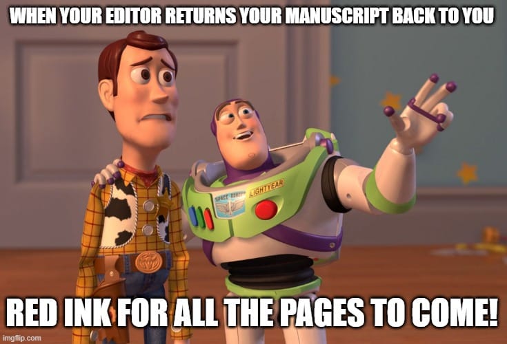 Funny Book Memes About Editing Your Manuscript