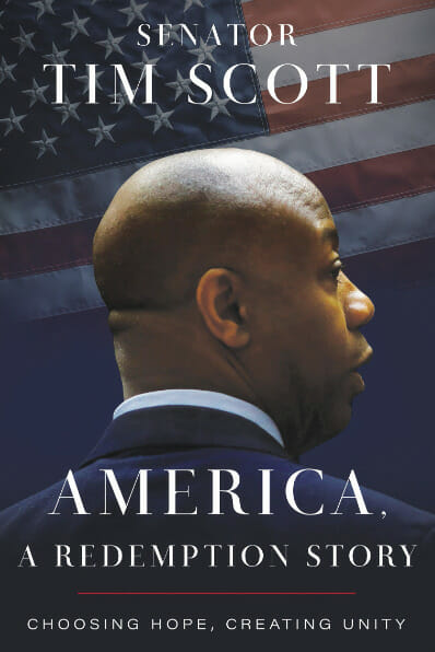 America, A Redemption Story Book Cover By Tim Scott