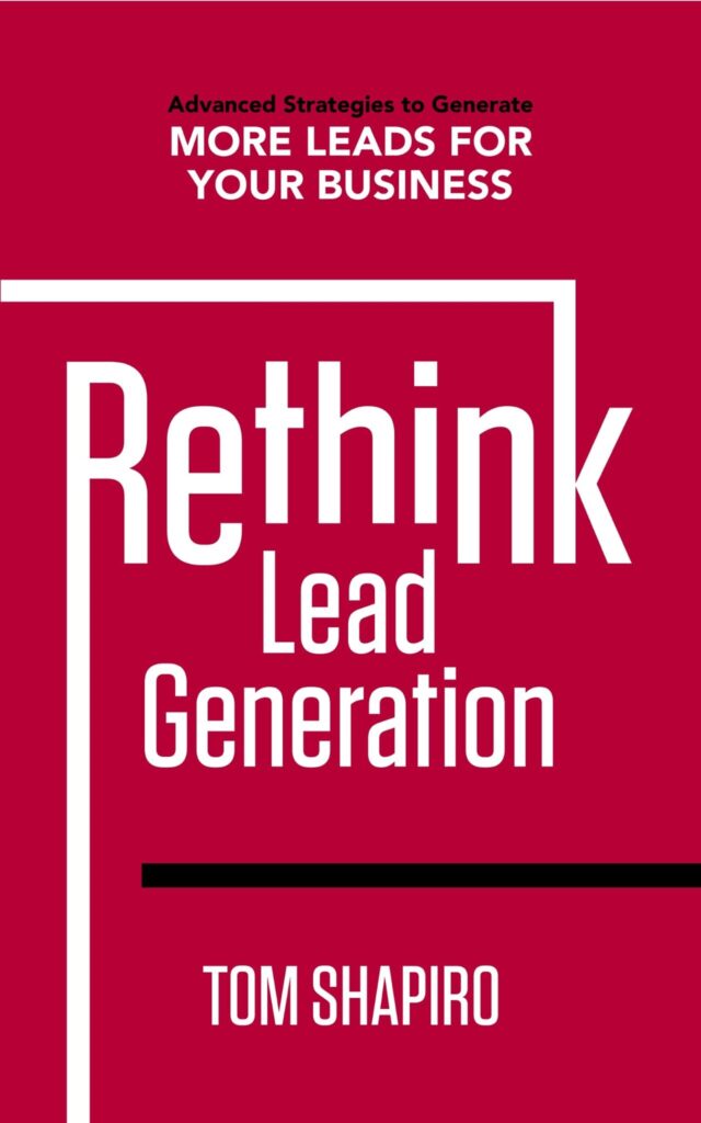 Lead Generation Books: Rethink Lead Generation