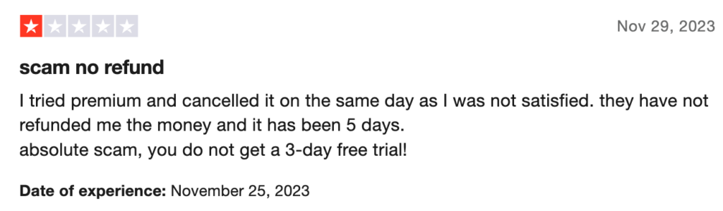 Screenshot 2024 02 13 at 1.37.35 PM 1 star quillbot review