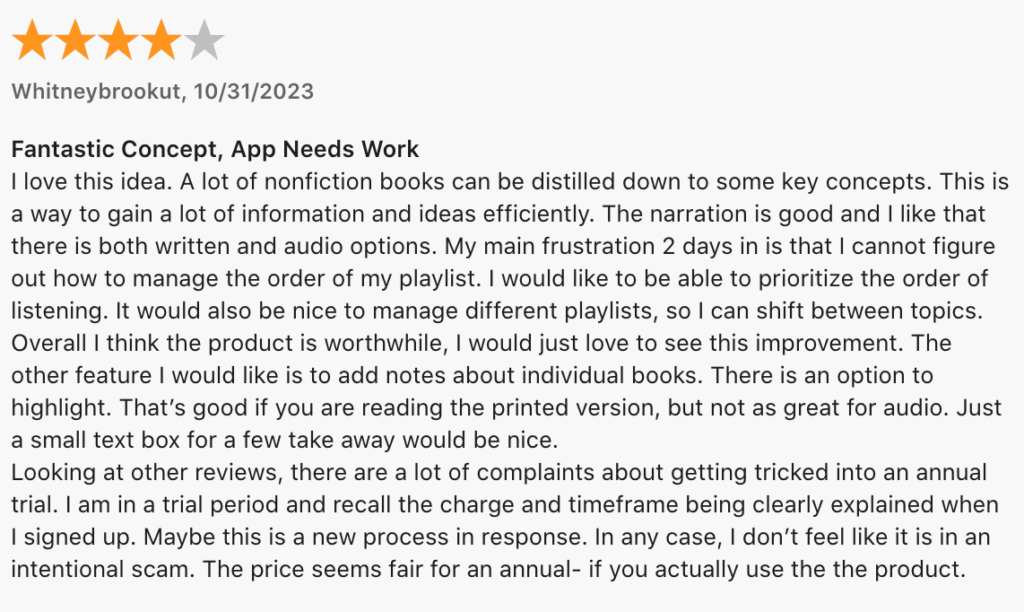 mixed Blinkist review
