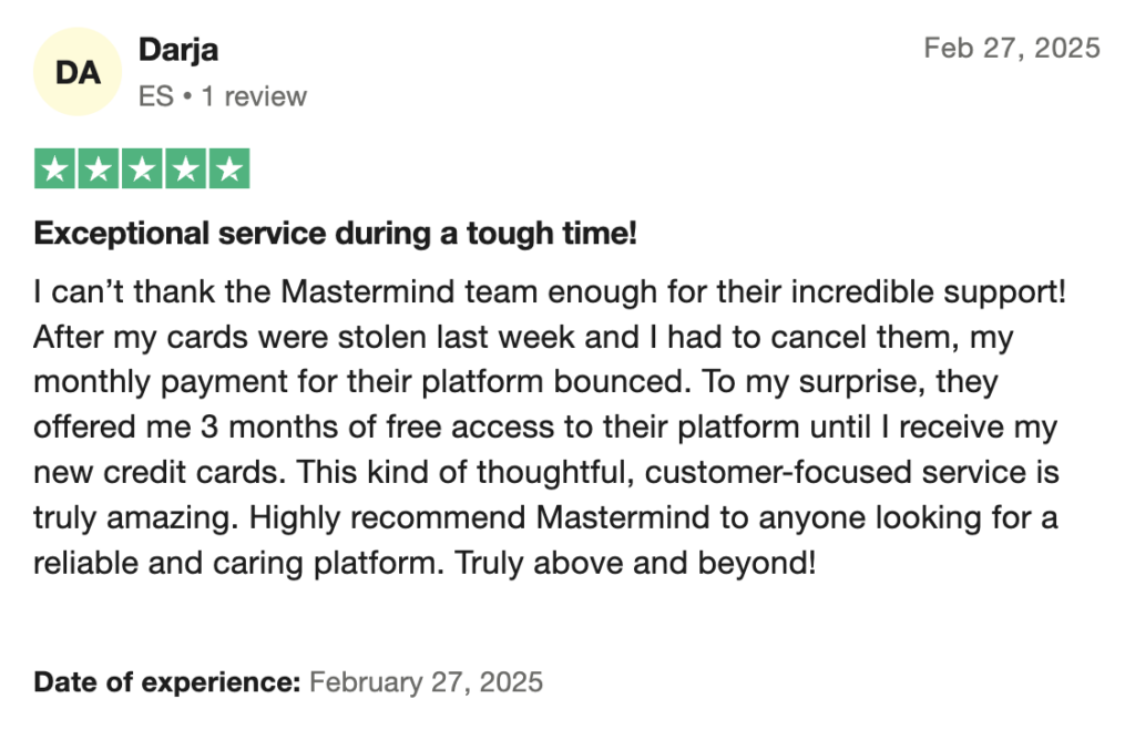 positive mastermind.com review