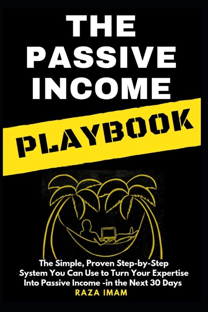 Best Books On Passive Income - The Passive Income Playbook By Raza Imam