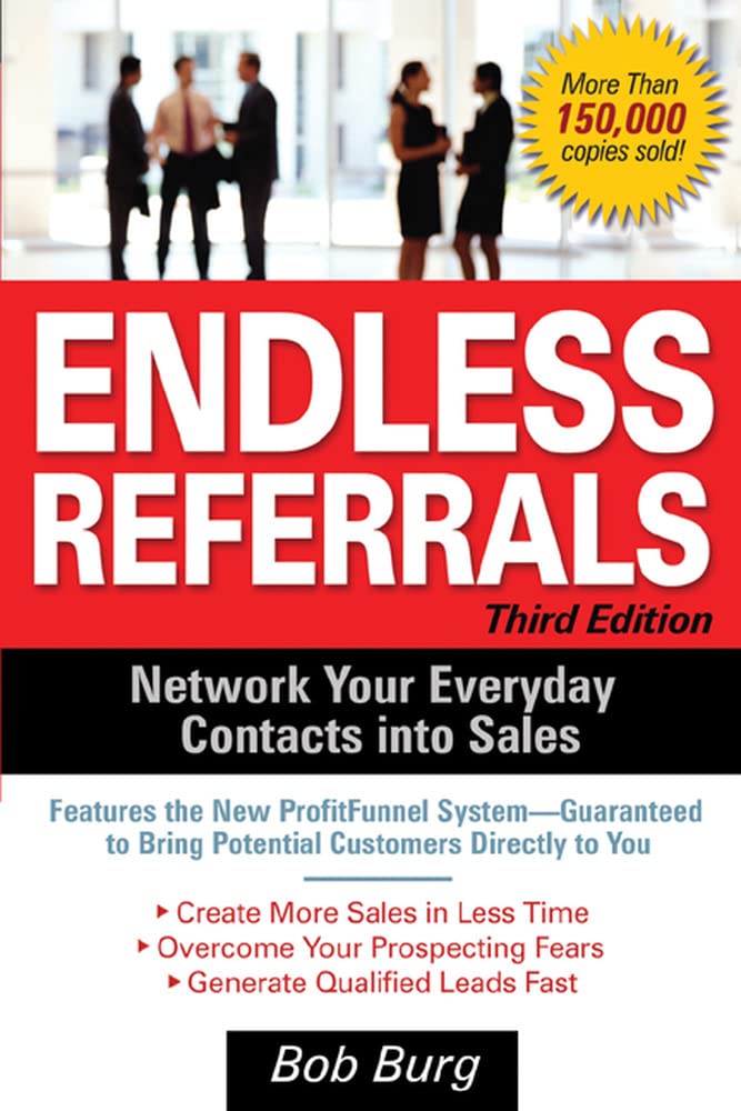 Books On Networking - Endless Referrals By Bob Burg