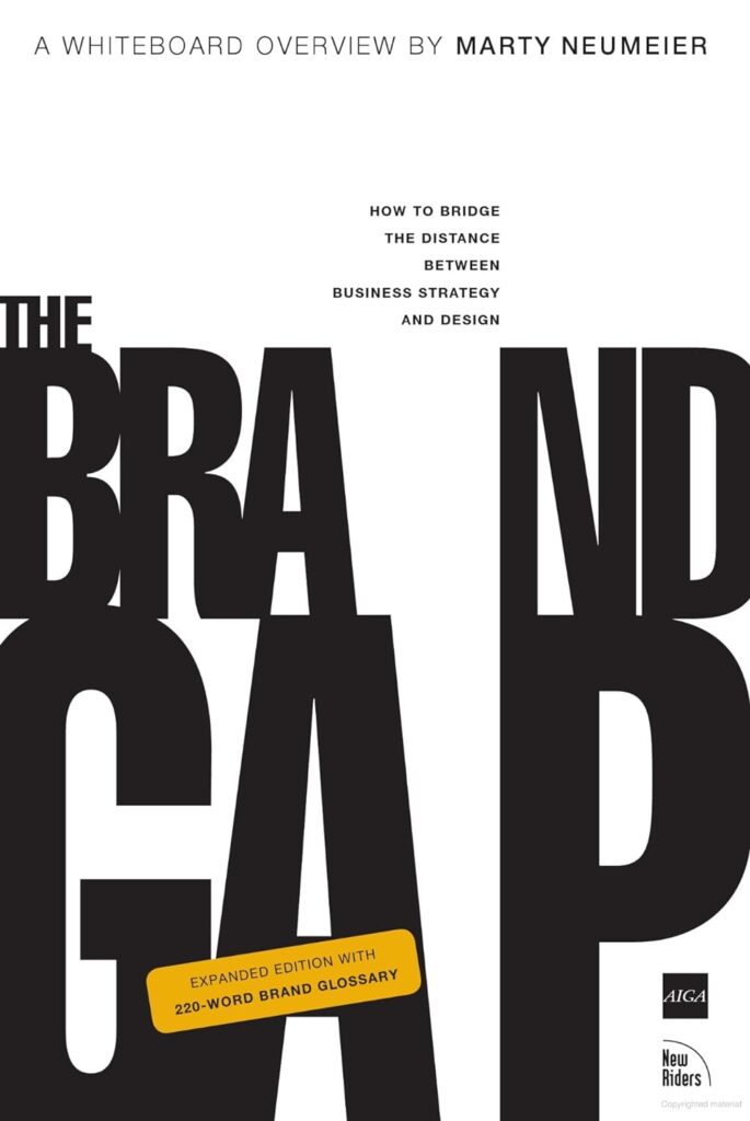 Books About Branding: The Brand Gap By Marty Neumeier