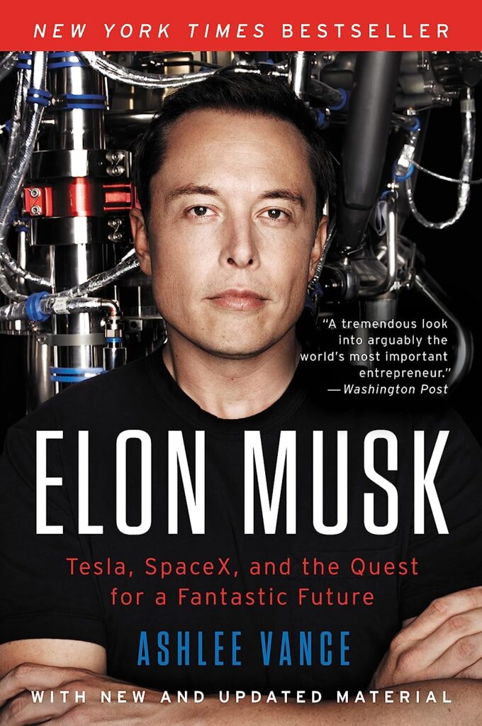 Best Business Books: Elon Musk By Ashlee Vance