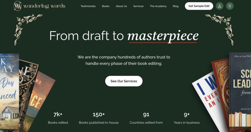 Screenshot 2025 10 27 At 12.40.06 Wander Words Media Editing Services Review - Selfpublishing.com Editing Partners