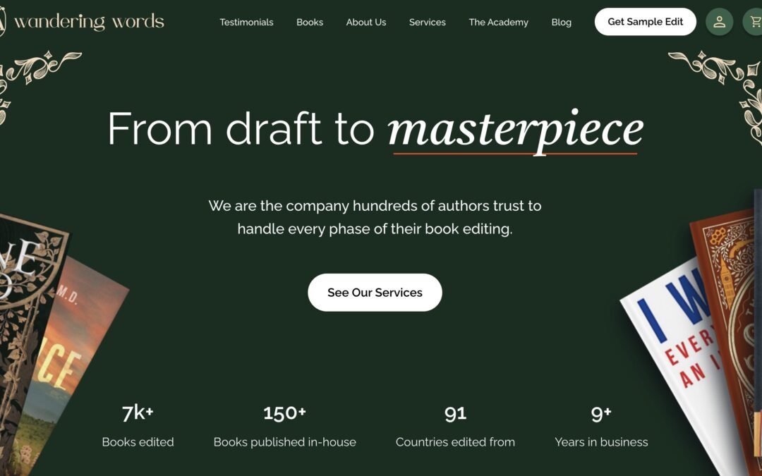 Wandering Words Media: Book Editing Services Review