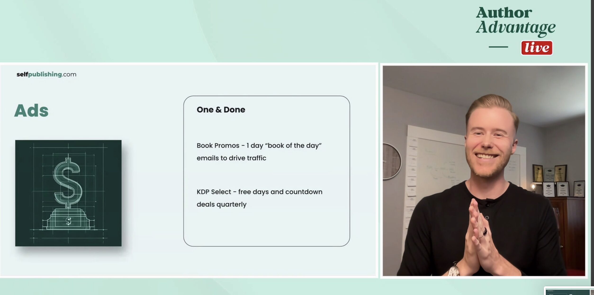 Author Advantage Live 2025 day 1 takeaways