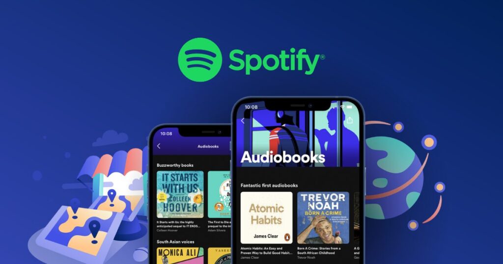 Best Audiobook Platform: Spotify 