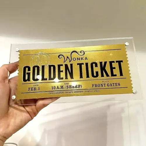 Allusion Examples: Golden Ticket
